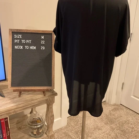 Cabi black Replay top - Picture 4 of 5